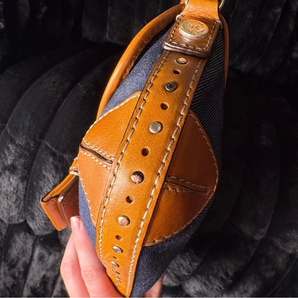 Michael Kors Y2K Denim Buckle boho shoulder bag bratz - Picture 8 of 16